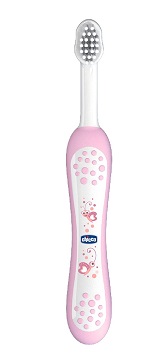 CHICCO SPAZZOLINO PRIMI DENTI DA LATTE ROSA 6-36 MESI - Farmacia Mortise