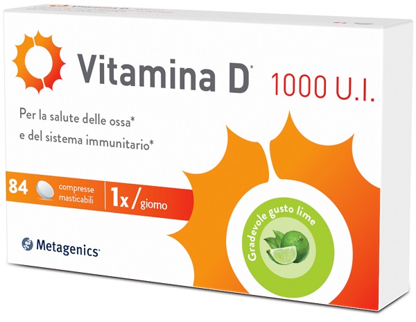 VITAMINA D 1000 UI 84 COMPRESSE MASTICABILI - Farmacia Mortise
