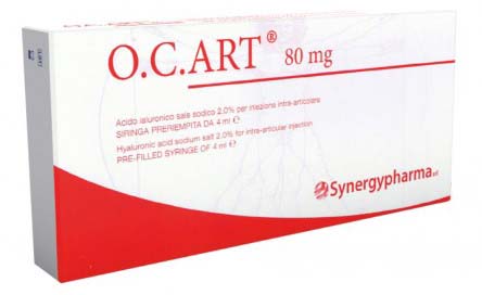 SIRINGA INTRA-ARTICOLARE OC ART ACIDO IALURONICO 80 MG 4ML - Farmacia Mortise