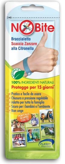 NO BITE BRACCIALE ANTIZANZARE - Farmacia Mortise