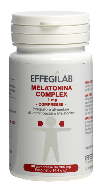 MELATONINA COMPLEX 1MG 90 COMPRESSE - Farmacia Mortise
