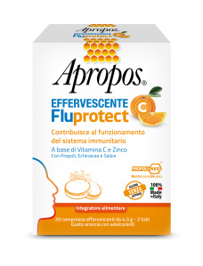 APROPOS FLUPROTECT EFFERVESCENTE C 20 COMPRESSE - Farmacia Mortise