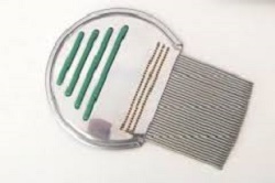 PETTINE ACCIAIO PER RIMOZIONE PIDOCCHI - Farmacia Mortise