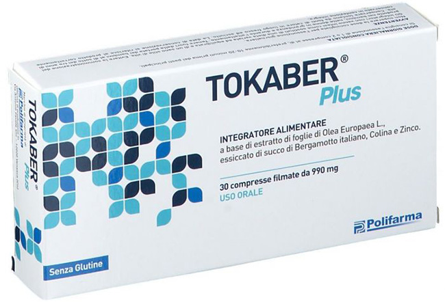 TOKABER PLUS 990MG 30 COMPRESSE - Farmacia Mortise