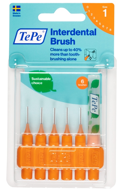 TEPE SCOVOLINO ARANCIONE 0,45 MM 6 PEZZI - Farmacia Mortise