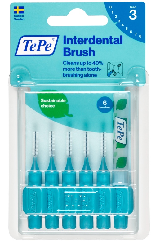 TEPE SCOVOLINO BLU 0,60MM 6 PEZZI - Farmacia Mortise