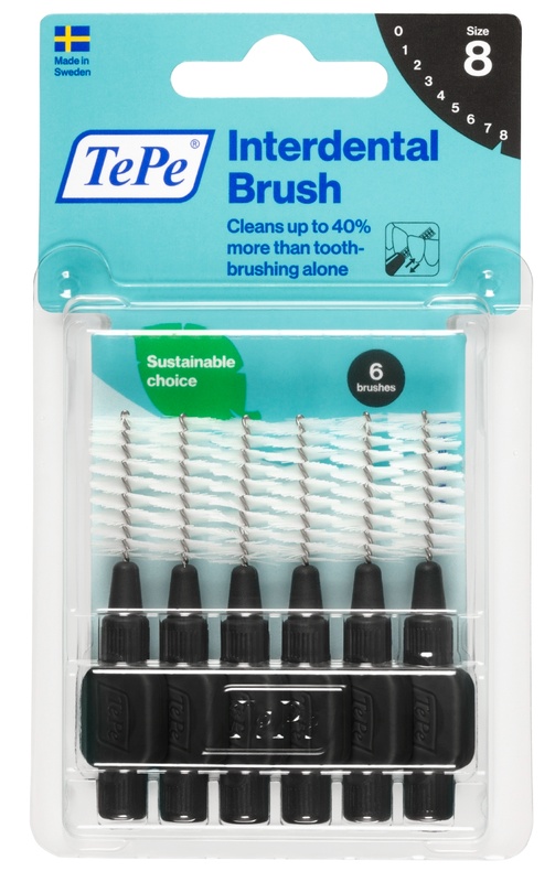 TEPE SCOVOLINO NERO 1,5MM 6 PEZZI - Farmacia Mortise