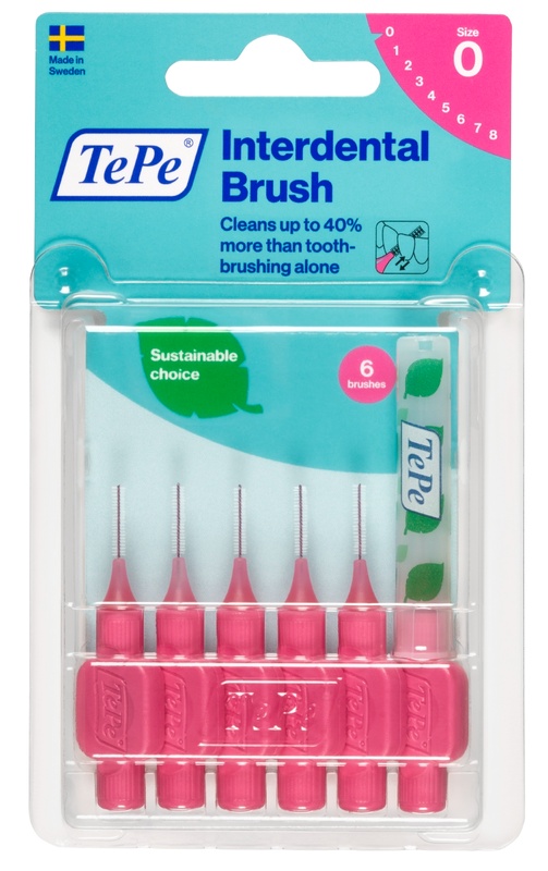 TEPE SCOVOLINO ROSA 0,4MM 6 PEZZI - Farmacia Mortise