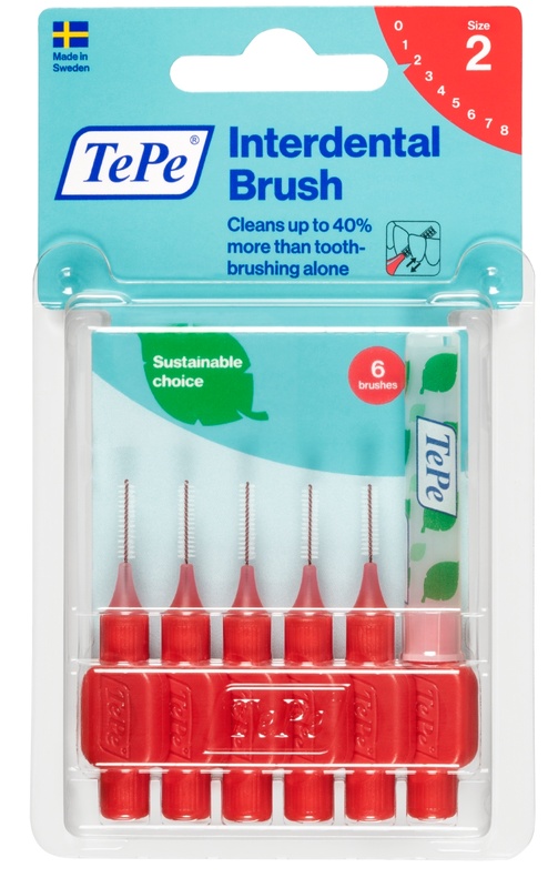 TEPE SCOVOLINO ROSSO 0,5MM 6 PEZZI - Farmacia Mortise