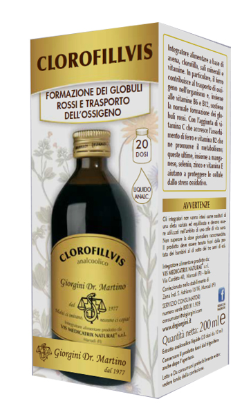 CLOROFILLVIS LIQUIDO ANALCOLICO 200 ML - Farmacia Mortise