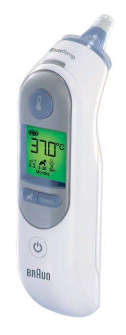 TERMOMETRO AURICOLARE BRAUN THERMOSCAN 7 - Farmacia Mortise