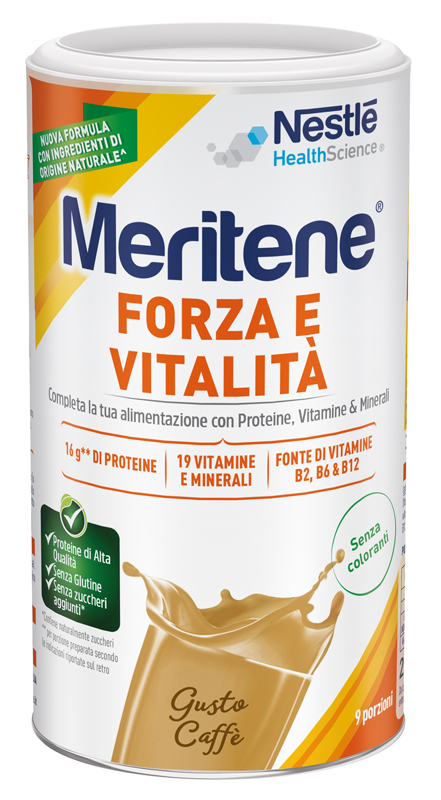MERITENE FORZA E VITALITA' CAFFE 270 G - Farmacia Mortise