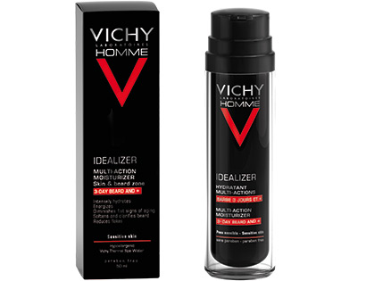 VICHY HOMME IDEALIZER BARBA 50 ML - Farmacia Mortise