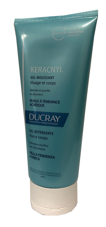 KERACNYL GEL MOUSSANT VISO CORPO 200 ML - Farmacia Mortise