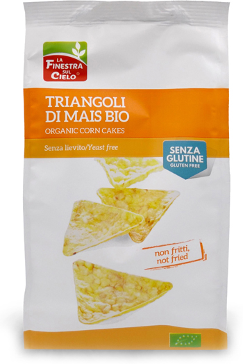 FSC TRIANGOLI DI MAIS BIO SENZA LIEVITO 100 G - Farmacia Mortise