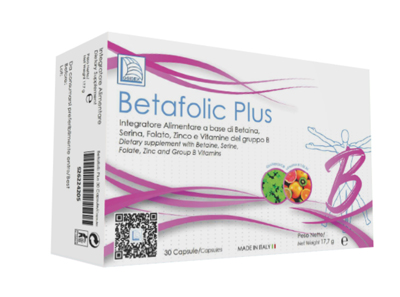 BETAFOLIC PLUS 30 CAPSULE ASTUCCIO 18,6 G - Farmacia Mortise