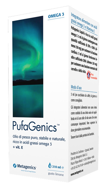 PUFAGENICS LIQUID LIMONE 210 ML - Farmacia Mortise