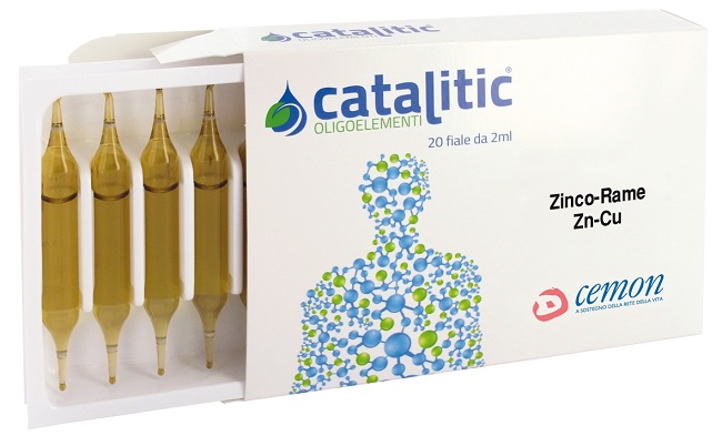 CATALITIC OLIGOELEMENTI ZINCO RAME ZN-CU 20 FIALE 2 ML - Farmacia Mortise