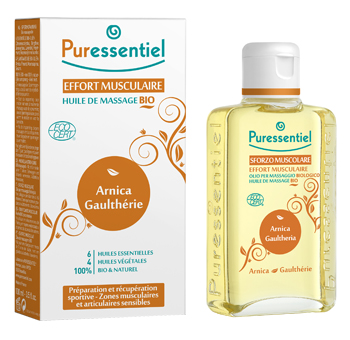 PURESSENTIEL PER OLIO MASSAGGIO BIO SFORZO MUSCOLARE - Farmacia Mortise