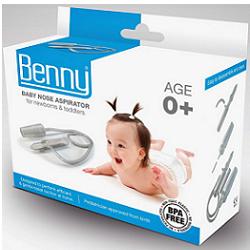 ASPIRATORE NASALE BENNY CON ASPIRAPOLVERE - Farmacia Mortise