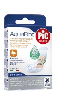 CEROTTO PIC AQUABLOC 19X72MM ANTIBATTERICO 20 PEZZI - Farmacia Mortise