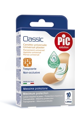 CEROTTO PIC CLASSIC 25X72 MM 10 ANTIBATTERICO 10 PEZZI - Farmacia Mortise