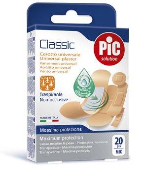 CEROTTO PIC CLASSIC MIX ANTIBATTERICO 20 PEZZI - Farmacia Mortise