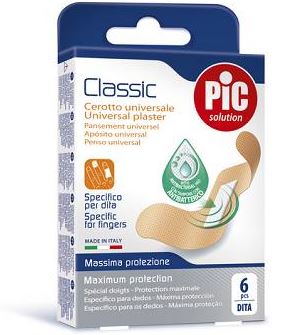 CEROTTO PIC CLASSIC PIC DITA ANTIBATTERICO 6 PEZZI - Farmacia Mortise