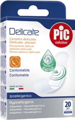 CEROTTO DELICATE STRISCIA ANTIBATTERICA 8 X 100 CM 1 PEZZO - Farmacia Mortise