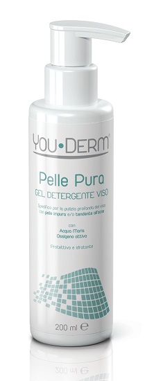 YOUDERM PELLE PURA GEL DETERGENTE VISO 200 ML - Farmacia Mortise