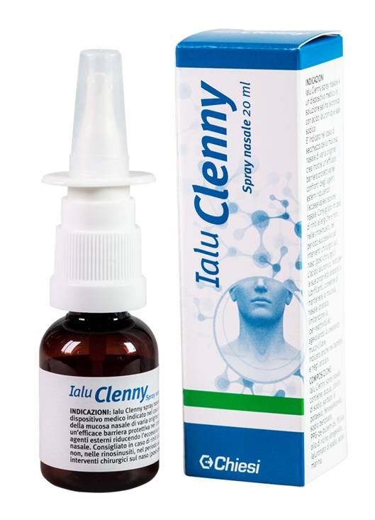 IALU CLENNY SPRAY NASALE SOLUZIONE SALINA ISOTONICA CON ACIDO IALURONICO E SALE SODICO 20 ML - Farmacia Mortise