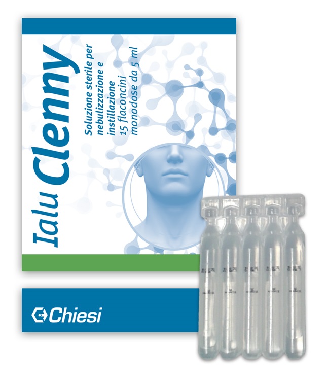 IALU CLENNY 15 FLACONCINI 5 ML SOLUZIONE STERILE PER NEBULIZZAZIONE E INSTILLAZIONE CON ACIDO IALURONICO - Farmacia Mortise