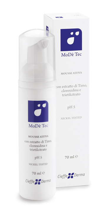 MODE' TEC MOUSSE ATTIVA 70 ML - Farmacia Mortise