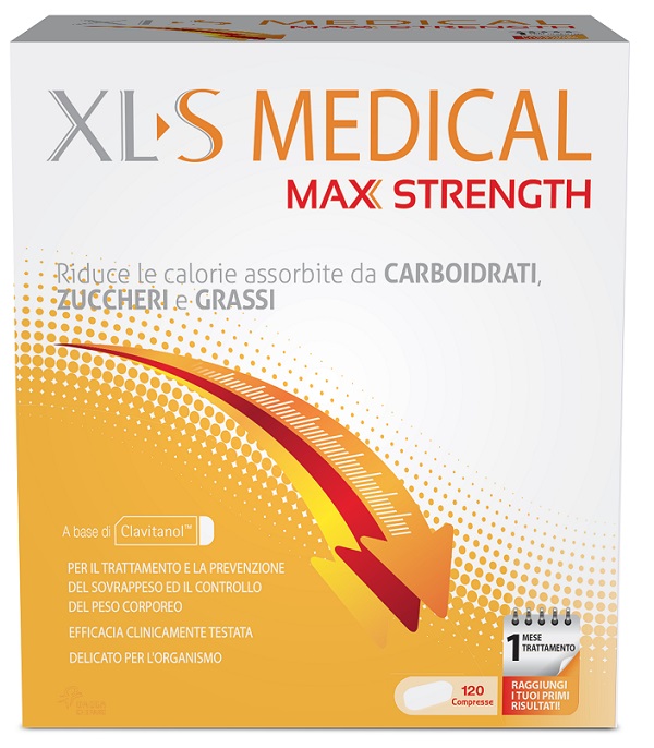 XLS MEDICAL MAX STRENGTH 120 COMPRESSE - Farmacia Mortise
