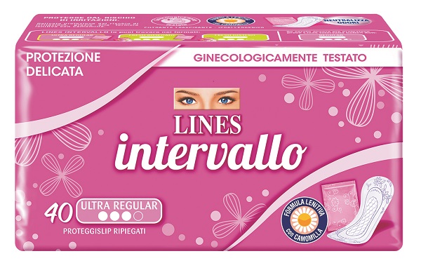 PROTEGGISLIP LINES INTERVALLO RIPIEGATO 40 PEZZI - Farmacia Mortise