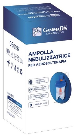 AMPOLLA AEROSOL PLASTICA GAMMADIS 1 PEZZO - Farmacia Mortise