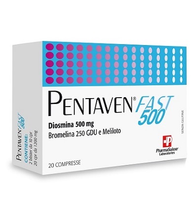PENTAVEN FAST 500 20 COMPRESSE - Farmacia Mortise