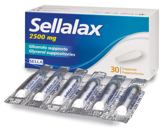 SELLALAX 2500MG SUPPOSTE GLICEROLO 30 PEZZI - Farmacia Mortise