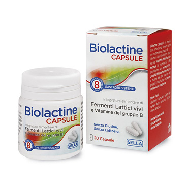 BIOLACTINE FERMENTI + VITAMINE 20 CAPSULE - Farmacia Mortise
