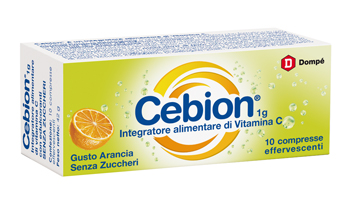 CEBION EFFERVESCENTE VIT C SENZA ZUCCHERO 10 COMPRESSE - Farmacia Mortise