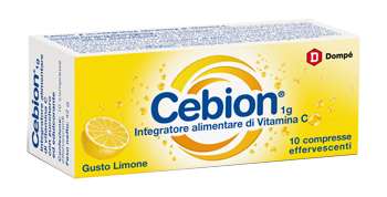 CEBION EFFERVESCENTE VITAMINA C LIMONE 10 COMPRESSE - Farmacia Mortise