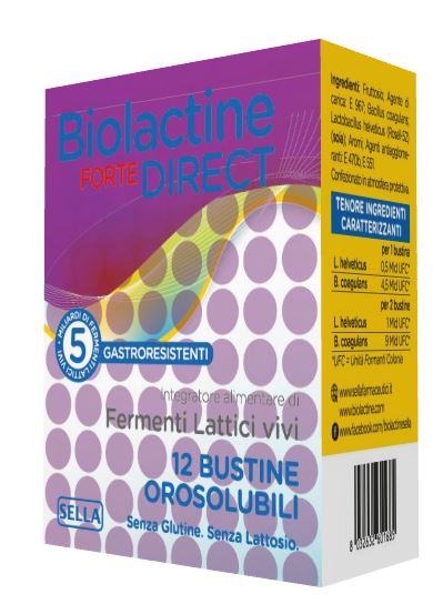 BIOLACTINE FORTE DIRECT 12 BUSTINE - Farmacia Mortise