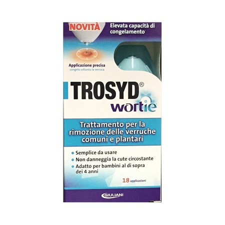TROSYD WORTIE CRIOGENIZZANTE VERRUCHE COMUNI/PLANTARI 50 G - Farmacia Mortise