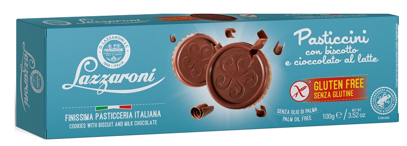 PASTICCINI BISCOTTO/CIOCCOLATO AL LATTE 100 G - Farmacia Mortise