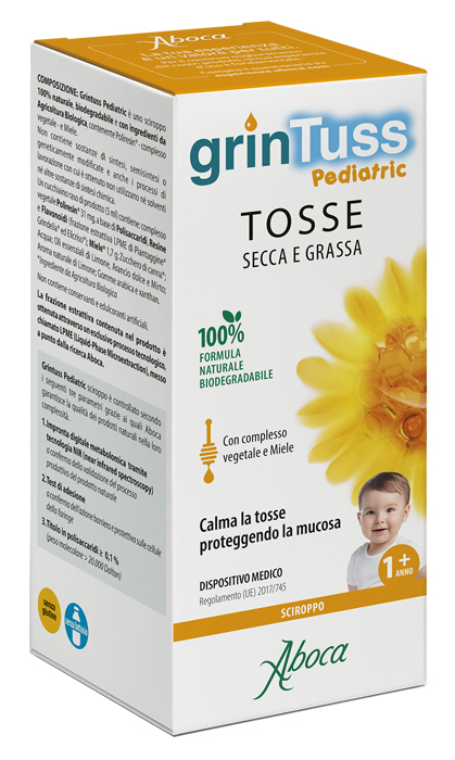 GRINTUSS PEDIATRIC SCIROPPO 180 G - Farmacia Mortise