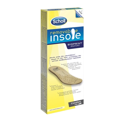 PLANTARE BIOPRINT REMOVABLE INSOLE 39 - Farmacia Mortise
