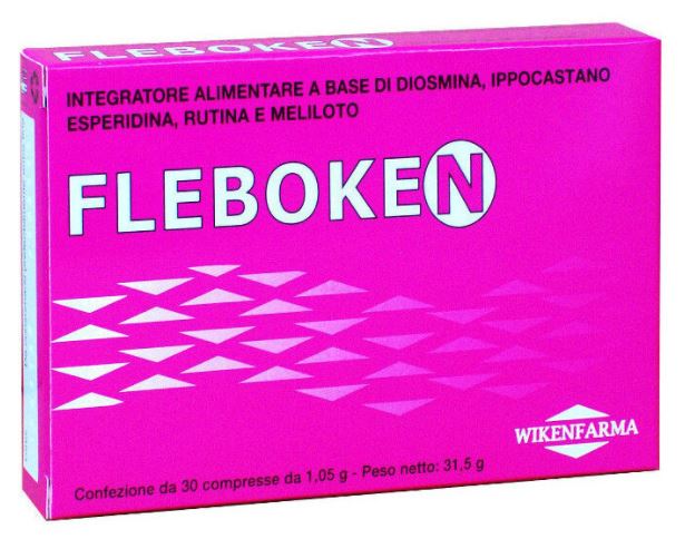 FLEBOKEN 30 COMPRESSE - Farmacia Mortise