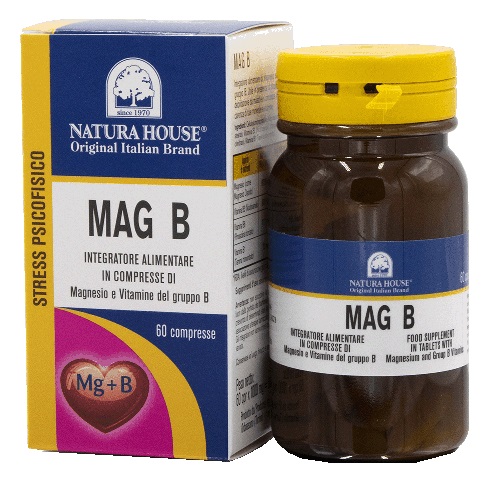 NH MAG B MAGNESIO + VITAMINE GRUPPO B 60 COMPRESSE - Farmacia Mortise