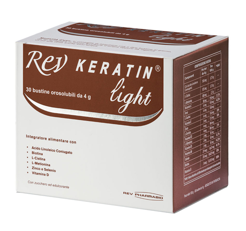 REV KERATIN LIGHT 30 BUSTE 120 G - Farmacia Mortise