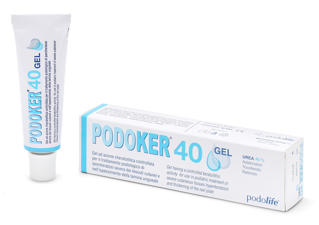 PODOKER 40 GEL AZIONE CHERATOLITICA TUBO DA 30 ML CON APPLICATORE - Farmacia Mortise